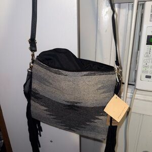 Stylish Black and Gray Women's Bag